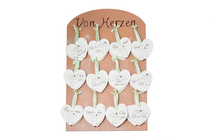 Wooden hearts (Wedding)