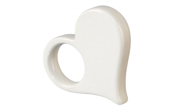 Napkin ring heart