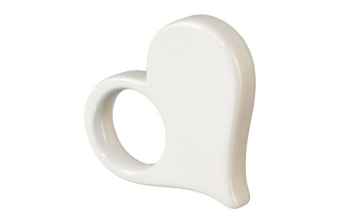 Napkin ring heart