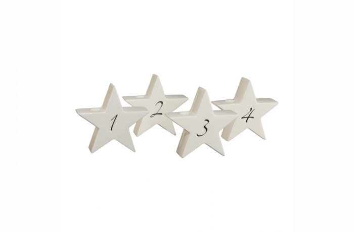 Star candle holder