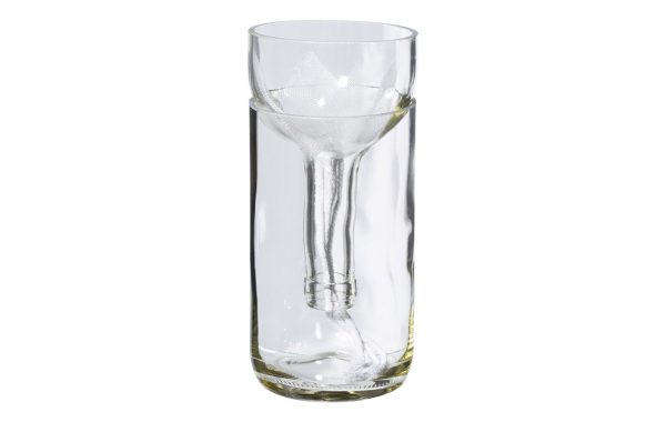 Glass bottle PLANTER