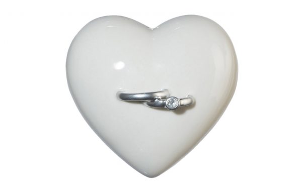 Deco heart WEDDING RINGS