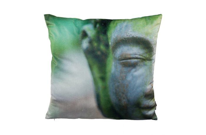 Samt-Stoffkissen BUDDHA