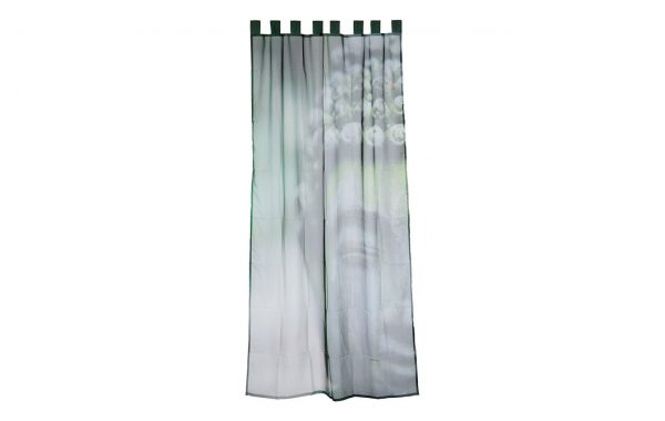 Voile fabric curtain BUDDHA