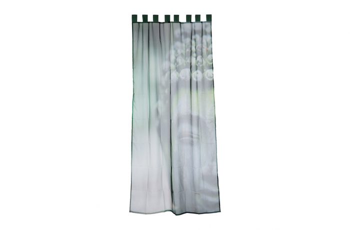 Voile fabric curtain BUDDHA