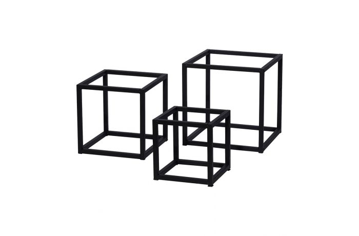 Metal frame set by 3