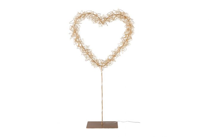 Wire Heart with 35 LED