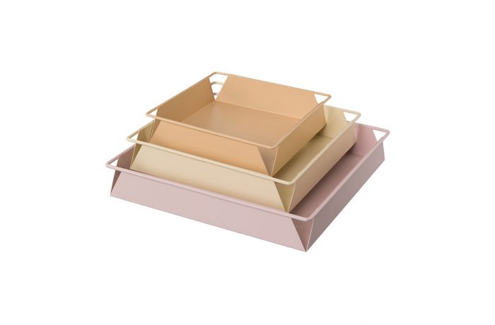 Metall Tablett COLOR