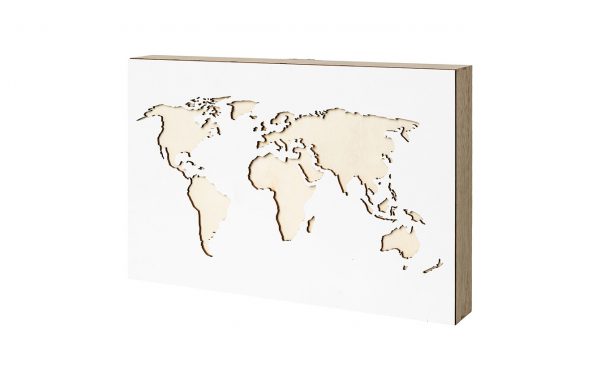 Holz Wandhänger “MAP”