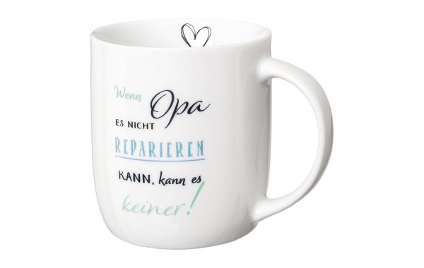 Porzellan Tasse “OPA”