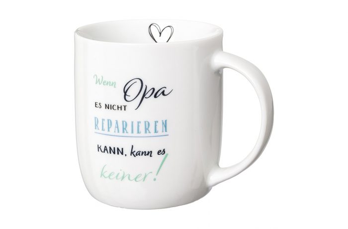 Porzellan Tasse “OPA”