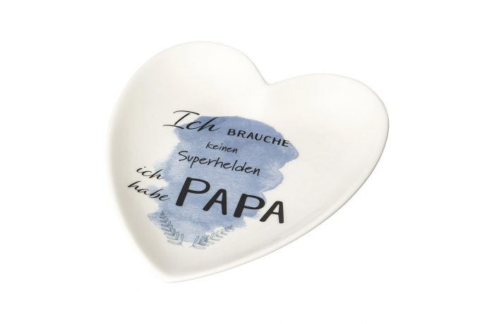 Heart Plate “PAPA”