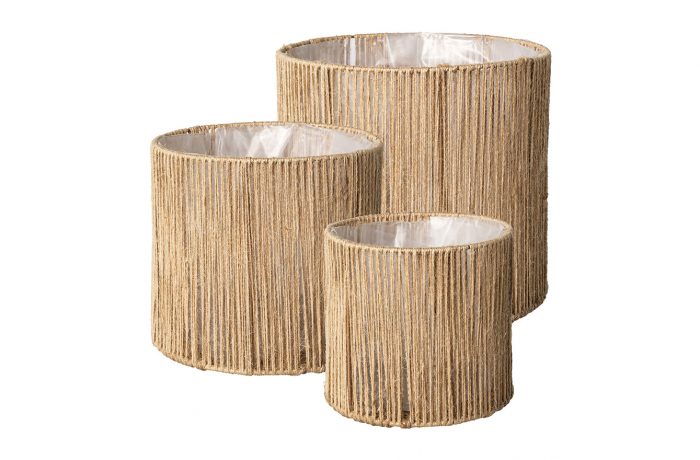 Jute Vessel Set “LIMANI”