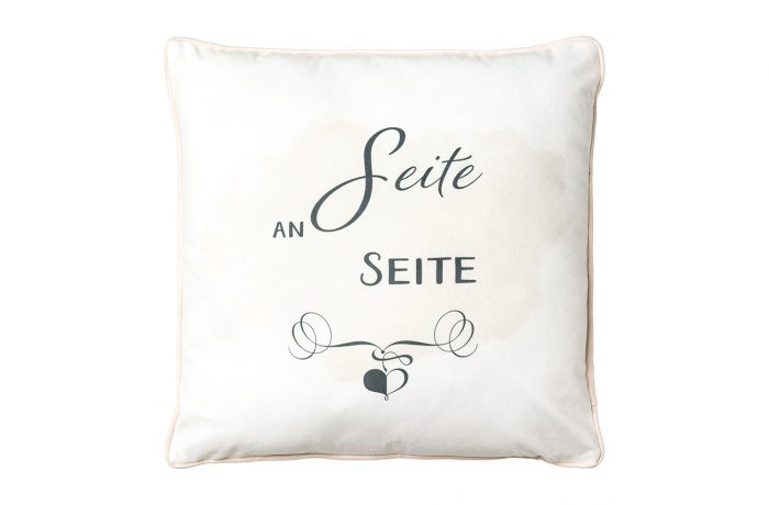Samt Kissen “WEDDING”