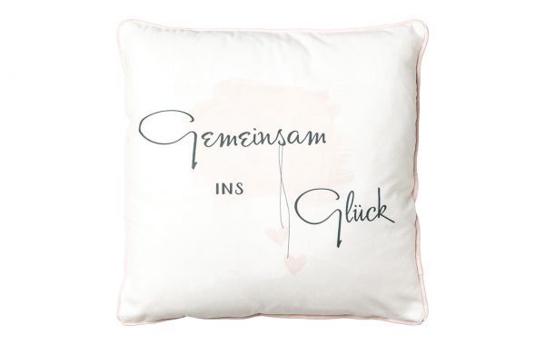 Velvet Cushion “LUCK”