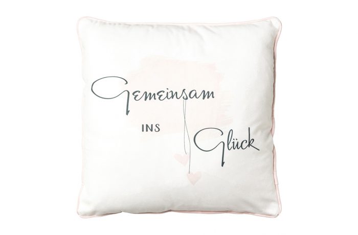 Velvet Cushion “LUCK”