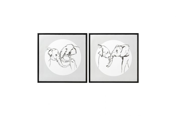Canvas Bild “ELEPHANTS”